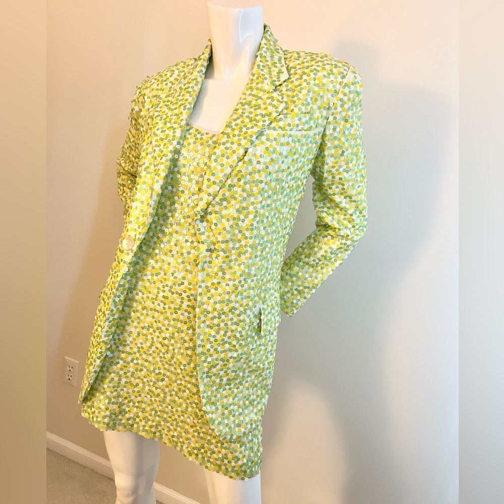 Henri Bendel Vintage Stylish Sequin Jacket